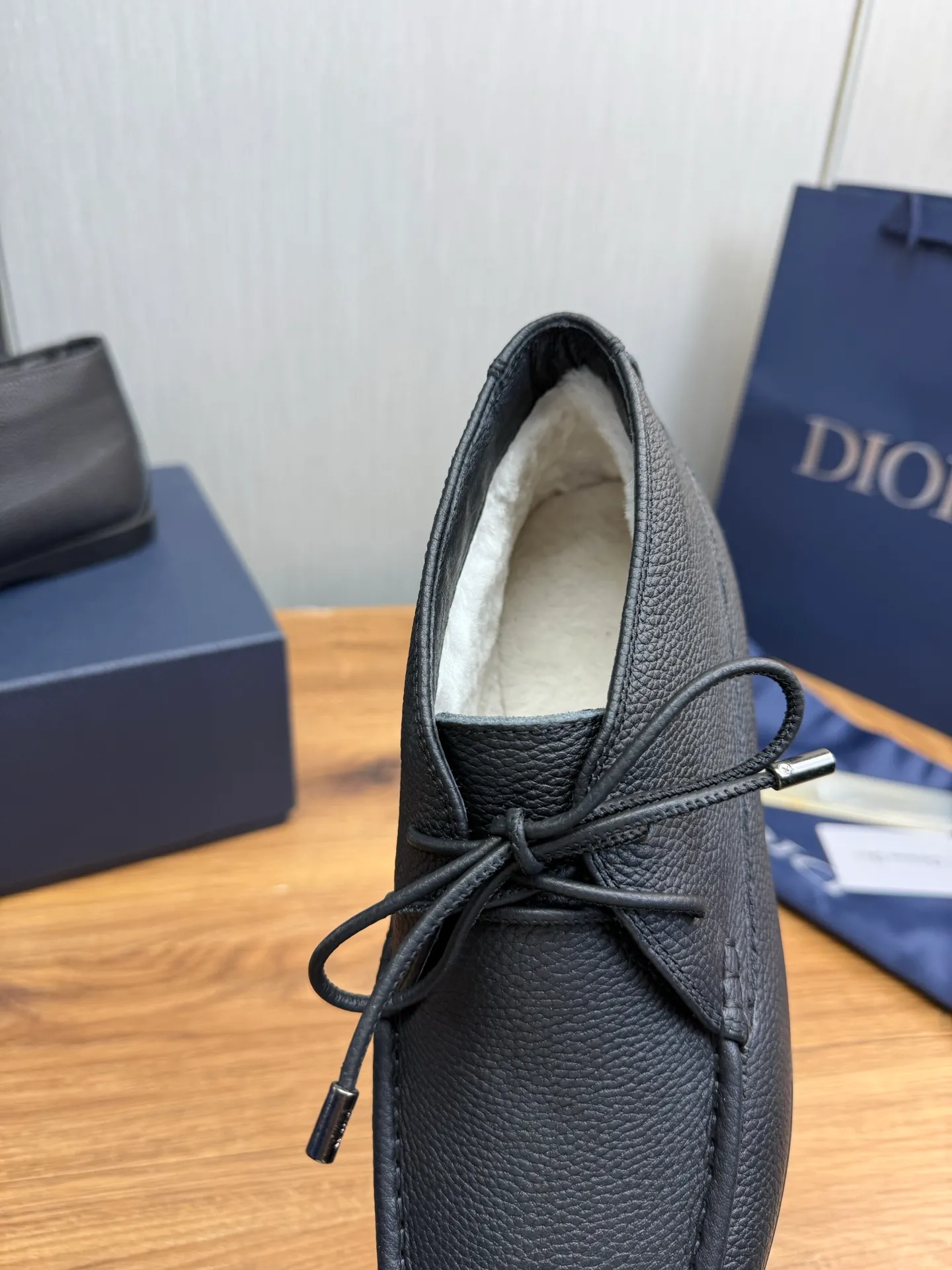 Factory price 620💰🈶Pili.Mauri [Dior] Men's official website na hot sale🔥Imported cowhide + cowhide lining. Original rubber wear-resistant outsole. High quality shipment ⬆️Code number 38-44, (45 customized)